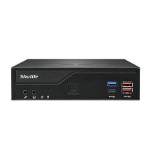 Shuttle DH770 Barebone-PC, 1,35 l, Schwarz, Intel H770, LGA 1700