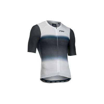 NORTHWAVE Blade Air Jersey Kurzarm Schwarz-Weiß Radtrikot