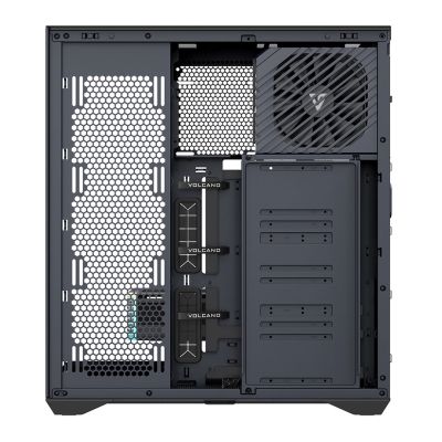 8. MODECOM VOLCANO SPACE XL FULL TOWER NF CASE SCHWARZ