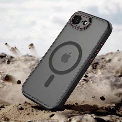 6. Tech-Protect MagCam Hülle für iPhone 16e / 17e - Transparent