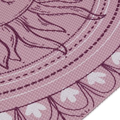 12. Gaiam Here & Now Dusty Rose Yogamatte 4 mm 65272