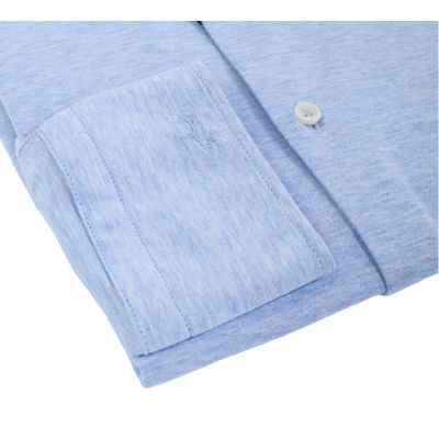 4. Paul&Shark Herrenhemd aus hellem Denim-Jersey - Modell 26413146CF (Größen)