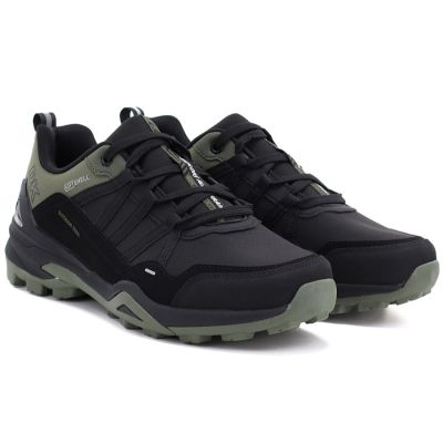 5. Schwarze, wasserdichte Herren-Trekkingschuhe aus Softshell in Übergröße, DK 17920