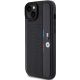 2. BMW Perforierte Tricolor Line Hülle für iPhone 15 Plus / 14 Plus – Schwarz