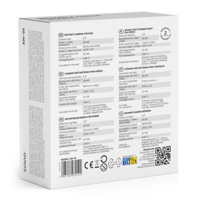 8. SAVIO SOFORTKAMERA AN-01