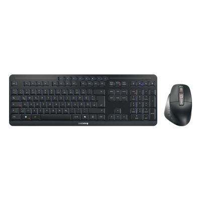 3. CHERRY Stream Desktop Ultimate Tastatur (inkl. Maus) Home/Office USB + RF Wireless + Bluetooth QWERTZ Deutsch Schwarz