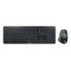 3. CHERRY Stream Desktop Ultimate Tastatur (inkl. Maus) Home/Office USB + RF Wireless + Bluetooth QWERTZ Deutsch Schwarz