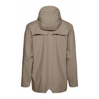 22. Rains Unisex-Regenjacke JACKET 12010 17 TAUPE