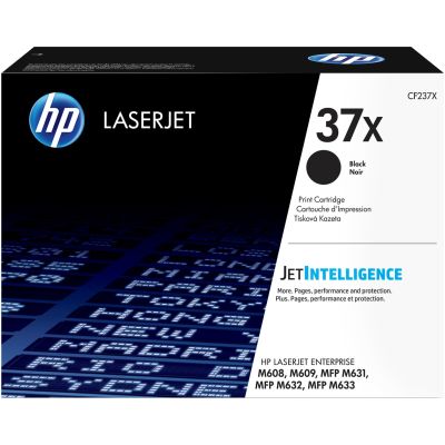 35. Originale schwarze HP 37X LaserJet XL Tonerkartusche