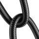 4. Joyroom Stereo-Audiokabel AUX 3,5 mm Miniklinke (männlich) – Miniklinke (weiblich) 1,2 m schwarz (SY-A09)
