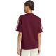 3. Damen-T-Shirt adidas Essentials 3-Stripes Boyfriend bordeaux KX0793