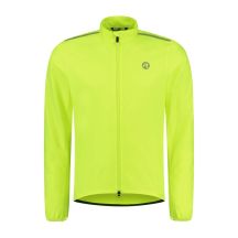 Rogelli DISTANCE fluoreszierende Regenjacke 2XL