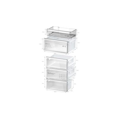 7. BOSCH KGN362IDF Kühl-/Gefrierkombination