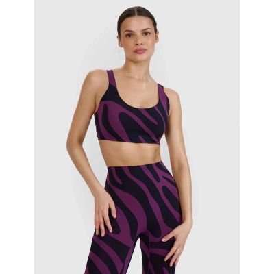 2. 4F 4FWSS25USBAF165-50A Yoga- und Pilates-BH mit mittlerem Halt