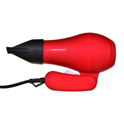 3. Esperanza AURORA EBH003R Haartrockner (750W; rot)