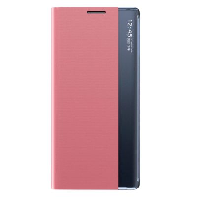 2. Sleep Case Booktype Case Smart Schutzhülle Aufklappbare Hülle für Samsung Galaxy A22 4G rosa