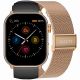 GRAVITY GT28-5 Damen-Smartwatch-Armband + Armband Roségold Schwarz