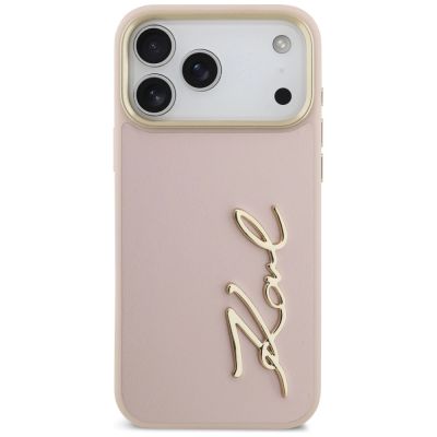 3. Karl Lagerfeld Karl Script Logo Case für iPhone 17 Pro Max - Pink