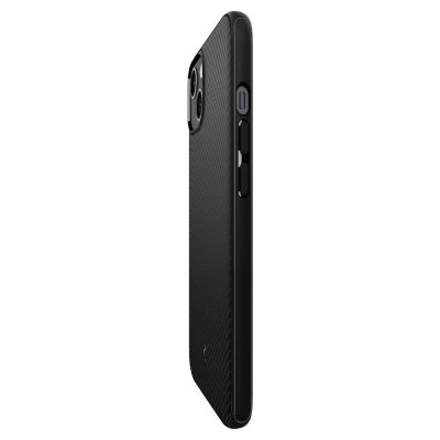 6. Spigen Mag Armor Hülle mit MagSafe für iPhone 13 – Mattschwarz