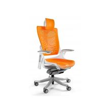 Wau 2 TPE-12 Elastomer-Bürostuhl Mango/Weiß