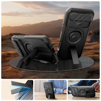 5. Tech-Protect Kevlar MagSafe Case für iPhone 17 Air - Schwarz