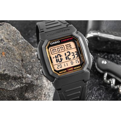 5. Herrenuhr CASIO W-800HG-9AVDF + Box