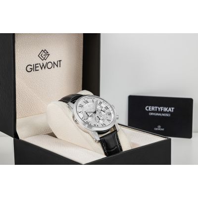 8. Giewont Chronograph Saphir Silber Herrenuhr GW6260-A1