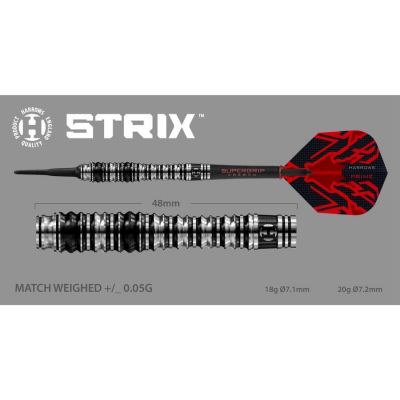 4. Harrows Strix 90% Softip Darts