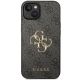 3. Guess 4G Big Metal Logo iPhone 15 Hülle - Grau