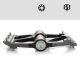 5. Rockbros 2020-12BBK Plattform-Fahrradpedale aus Aluminium – Schwarz