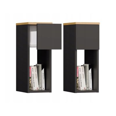 3. GALAX 20/1S Nachttisch Anthrazit/Artisan