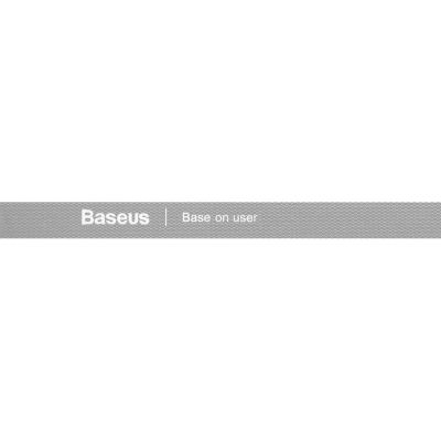 4. Baseus Rainbow Circle Klettbänder - Klettband Klettkabel-Organizer 3m grau (ACMGT-F0G)