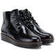 4. Schwarze Keilstiefeletten aus Lackleder für Damen von Potocki (Z25-JE19360)