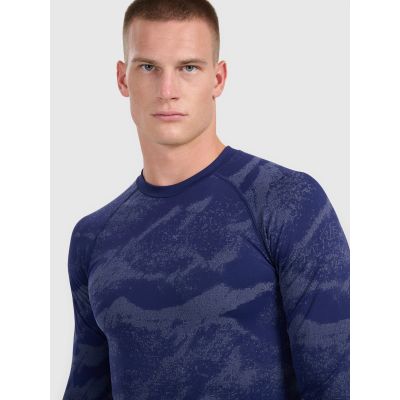 7. Nahtlose Thermounterwäsche für Herren (Oberteil) 4F 4FWAW25USEAM227-32A