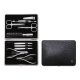 Zwilling Classic Inox Maniküre-Set – 10-teiliges Lederetui – Schwarz