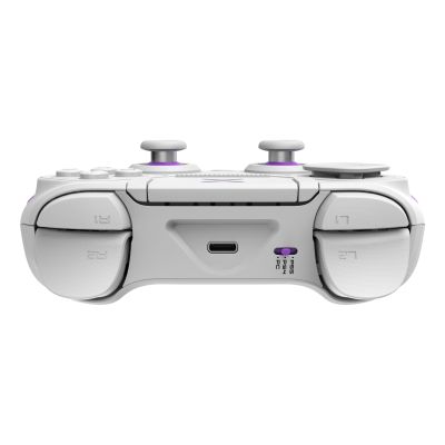 6. PDP 052-002-WH Gamecontroller, Lila/Weiß, RF/USB-Gamepad, Analog/Digital, PC, PlayStation 4, PlayStation 5
