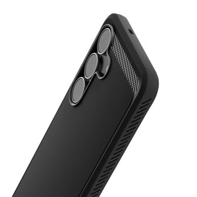 8. Spigen Rugged Armor Case für Samsung Galaxy S25 FE - Mattschwarz