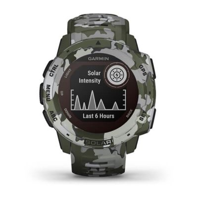 2. Garmin Instinct Solar Camo Uhr Grün (010-02293-06)