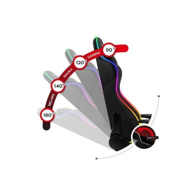 15. Huzaro Force 6.3 RGB Mesh Gaming-Stuhl