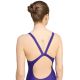 5. adidas Damen-Badeanzug mit V-Ausschnitt am Rücken, lila, KS2951