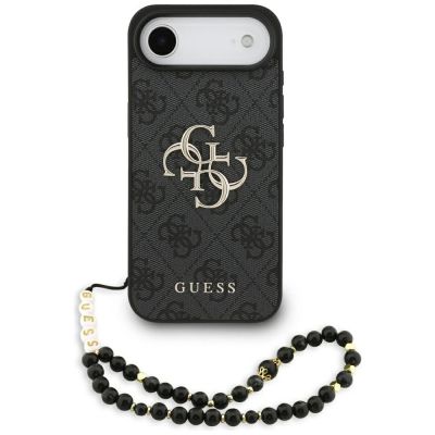 Guess 4G Strap 4G Classic Logo Hülle für iPhone Air - Schwarz