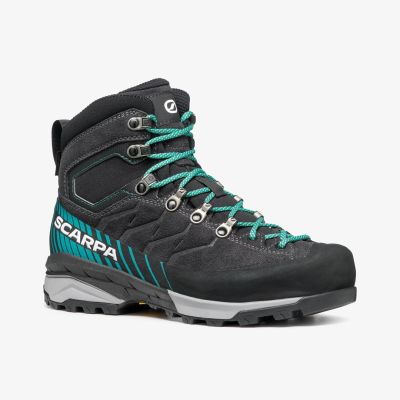 Scarpa Mescalito TRK GTX Damen-Trekkingschuhe – Tropengrün/Dunkelanthrazit, Größe: 37