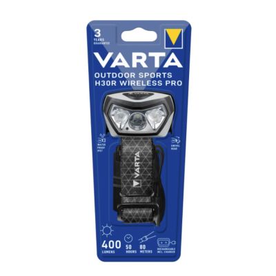 2. Varta 18650 101 401 Taschenlampe Schwarze LED-Stirnlampe