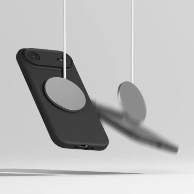8. Ringke Silikon Magnetische MagSafe Hülle für iPhone 17 Air - Schwarz