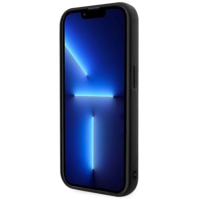 5. Karl Lagerfeld KLHCP14X3DRKHNK iPhone 14 Pro Max 6.7" schwarz/schwarz Hardcase Rubber Choupette 3D