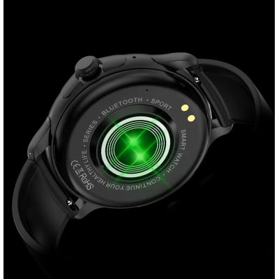 11. Rubicon RNCF35 SCHWARZES Damen-Smartwatch-Armband + Armband