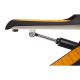 38. Gerader Stepper mit Kabeln HMS S3092 orange und weiß