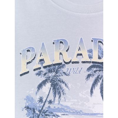 6. Damen-T-Shirt mit Aufdruck, regulär, Größe 4F 4FRAW26TTSHF4374-34S