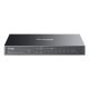 TP-Link Omada ES210GP Managed Network Switch L2 Gigabit Ethernet (10/100/1000) mit PoE-Unterstützung, DIN-Schienenmontage, Schwarz