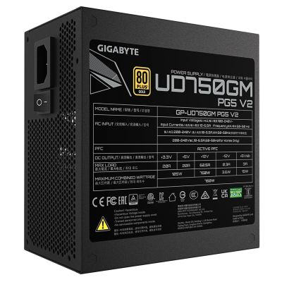11. Gigabyte UD750GM 750W PG5 V2 Netzteil